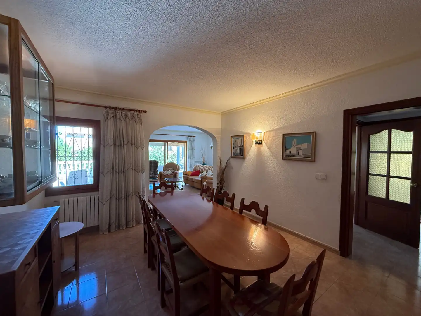 Dining room of Houses for sale in Sant Josep de sa Talaia  with Air Conditioner, Heating and Terrace