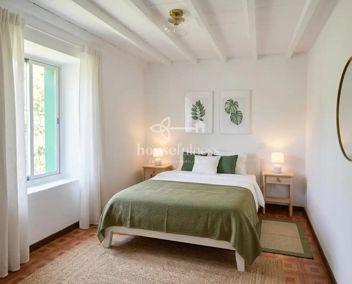 Dormitori de Casa o xalet en venda en Cedeira amb Jardí privat