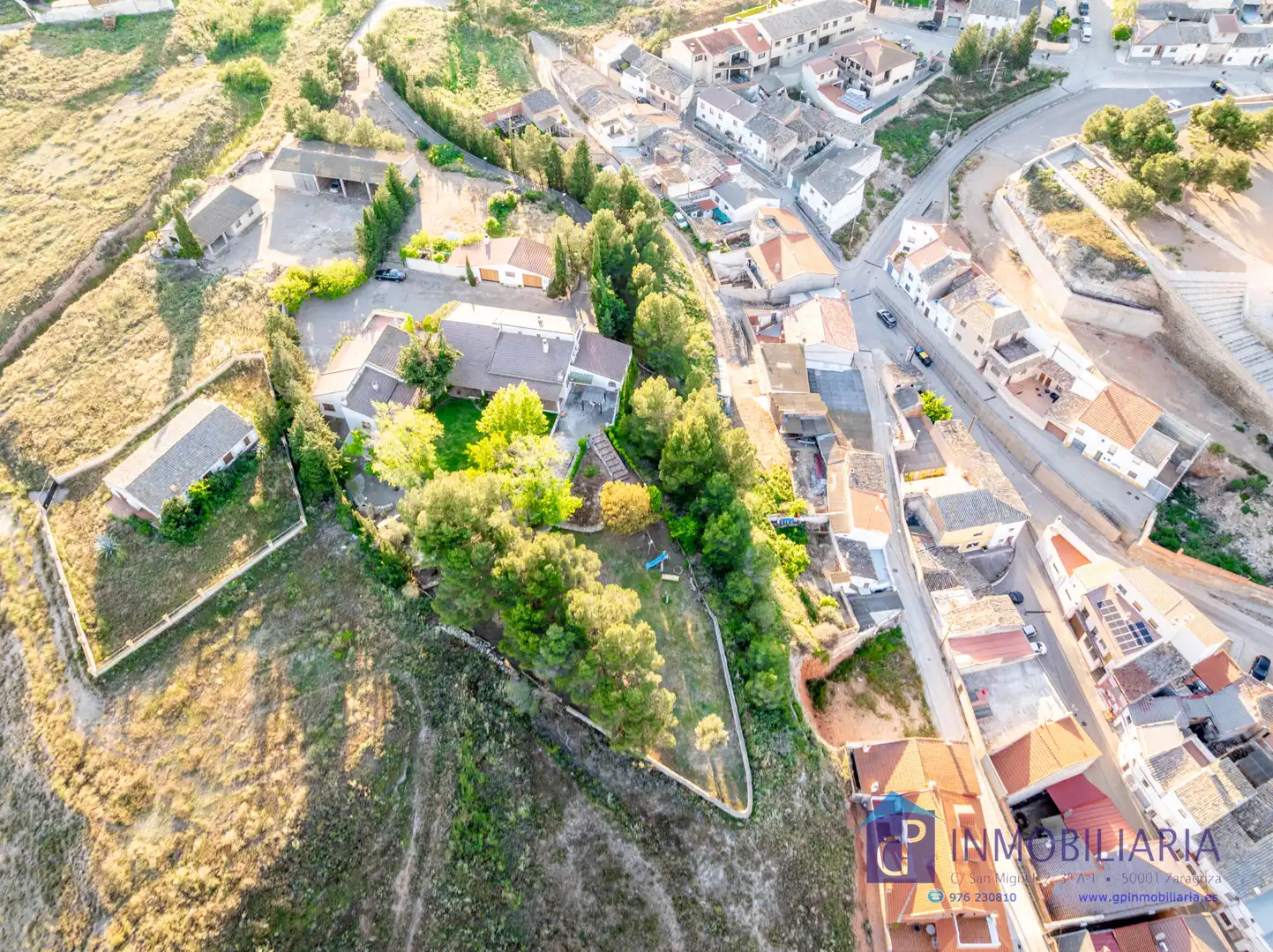 Vista exterior de Casa o chalet en venta en Quinto con Aire acondicionado, Calefacción y Jardín privado