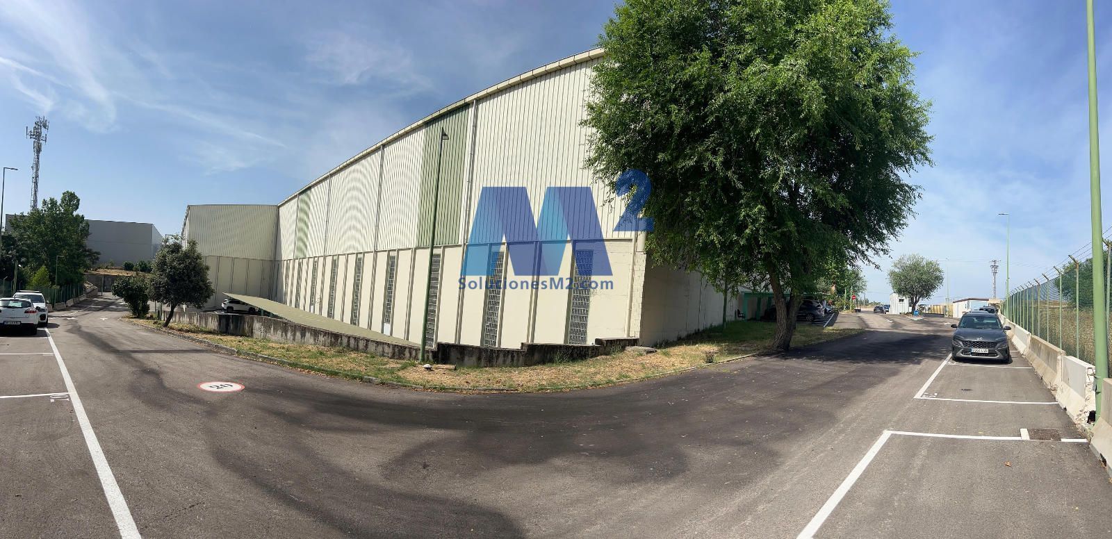 Exterior view of Industrial buildings for sale in San Agustín del Guadalix