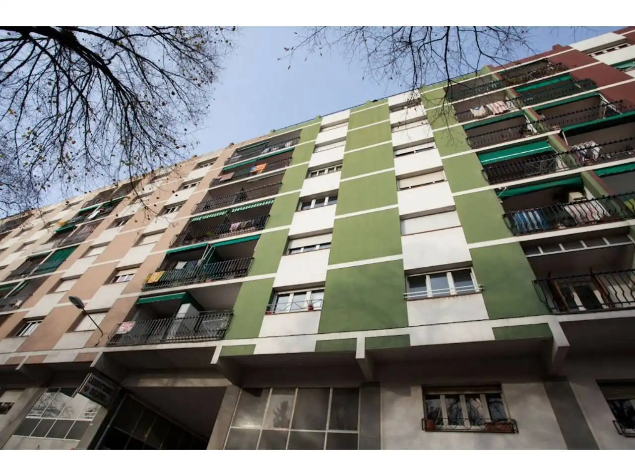 Exterior view of Flat for sale in Girona  with Heating