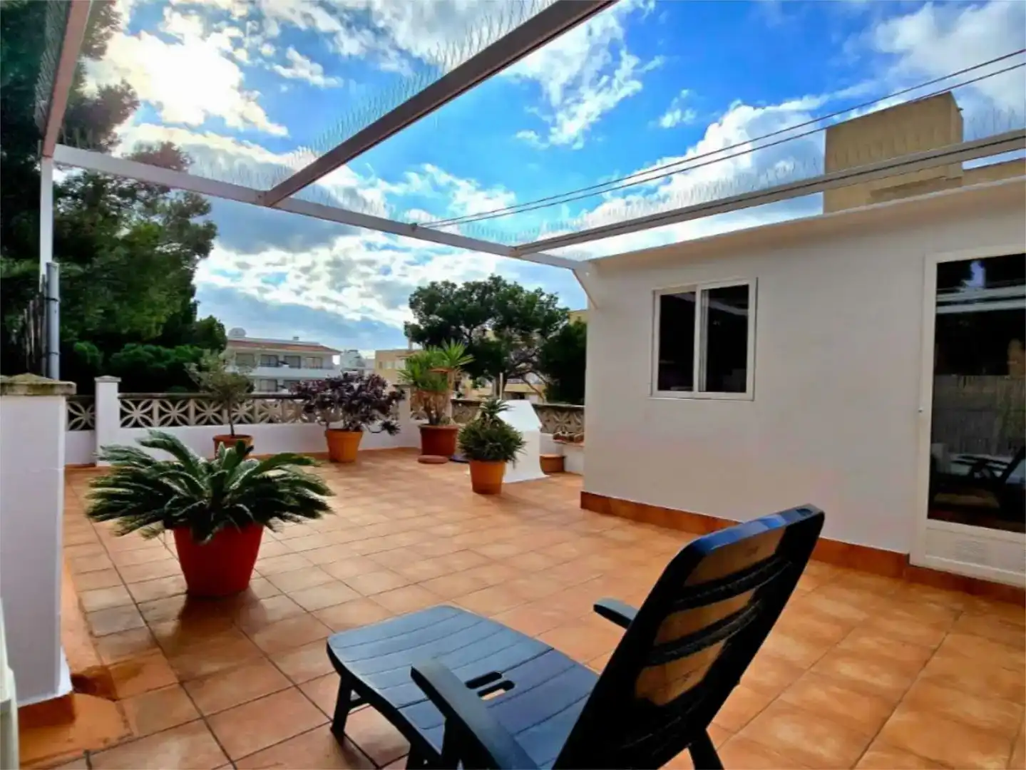 Terrace of Flat for sale in Capdepera  with Air Conditioner, Storage room and Balcony