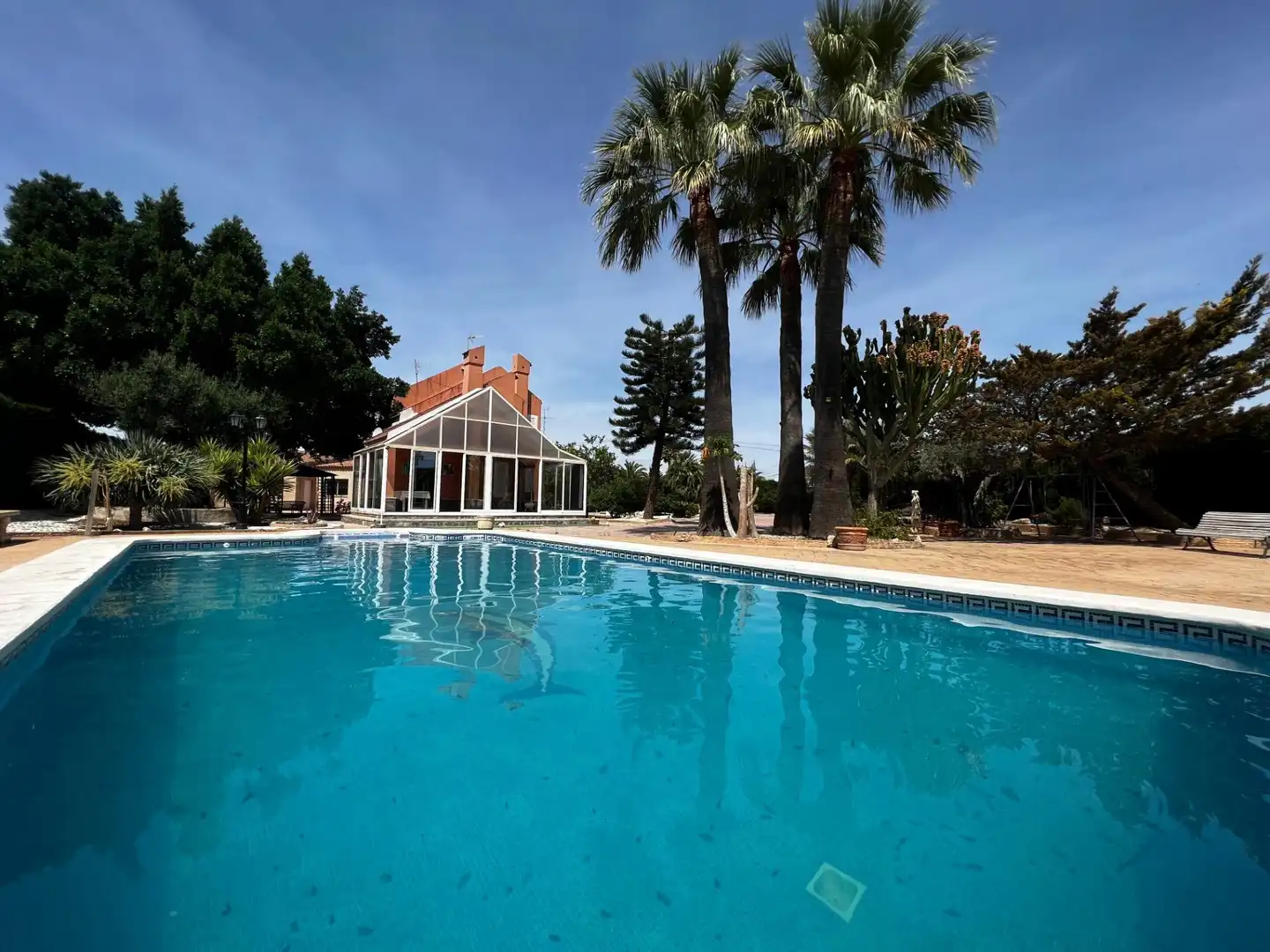 Piscina de Casa o chalet en venta en Elche / Elx con Jardín privado, Terraza y Trastero