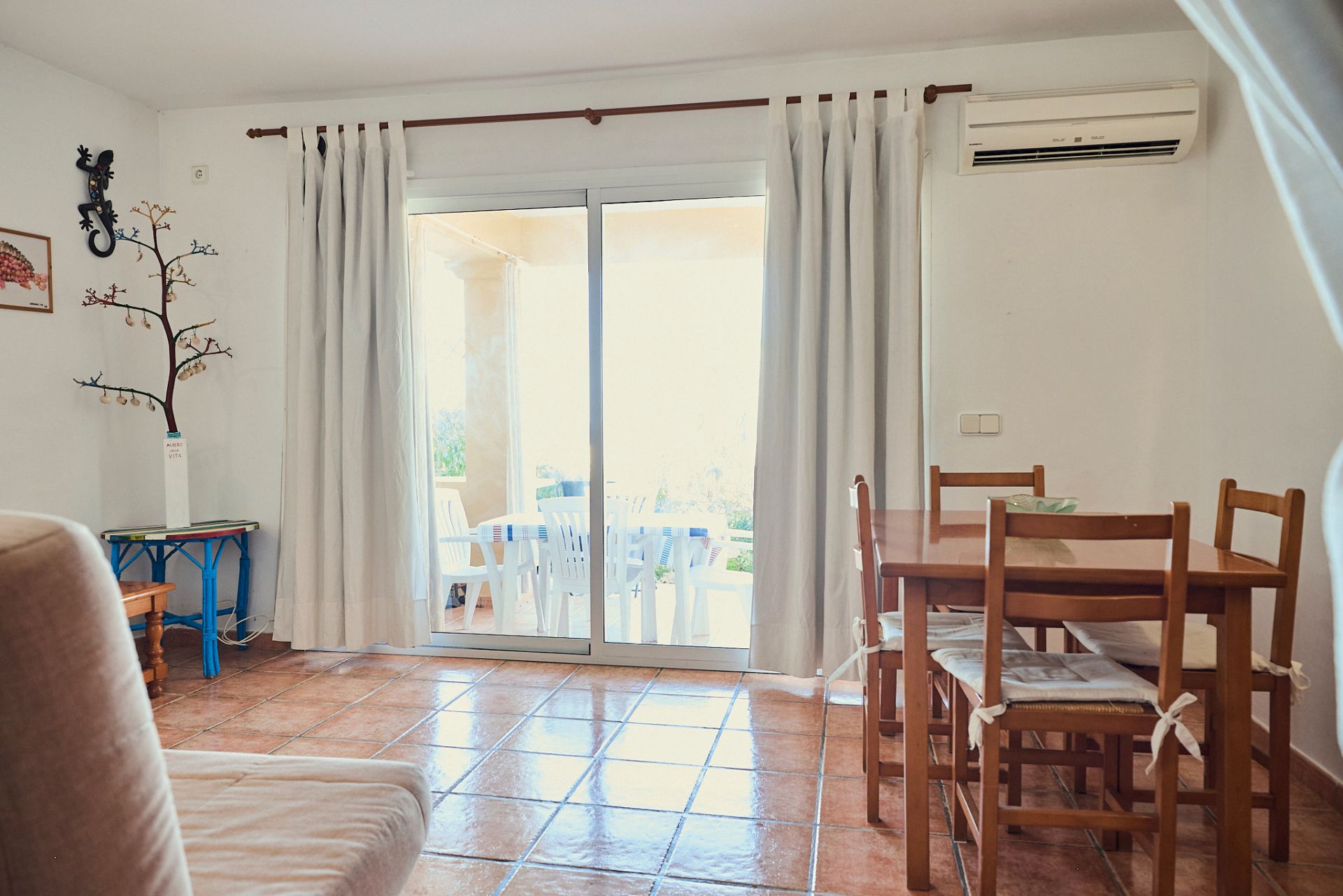 Dormitori de Apartament en venda en Santa Eulària des Riu amb Aire condicionat, Calefacció i Jardí privat