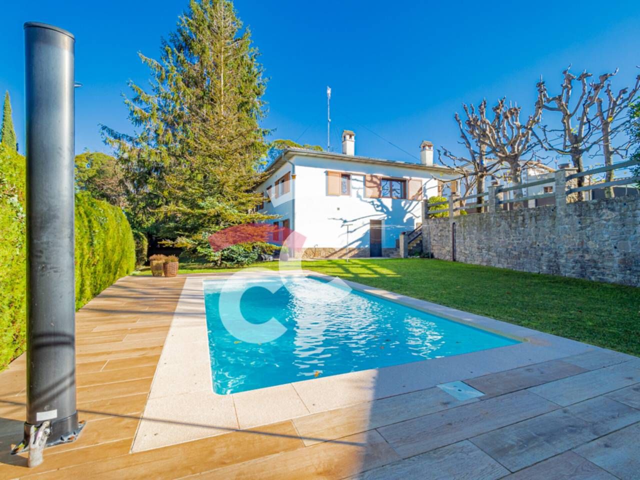 Jardí de Casa o xalet en venda en Perafita amb Aire condicionat, Calefacció i Jardí privat