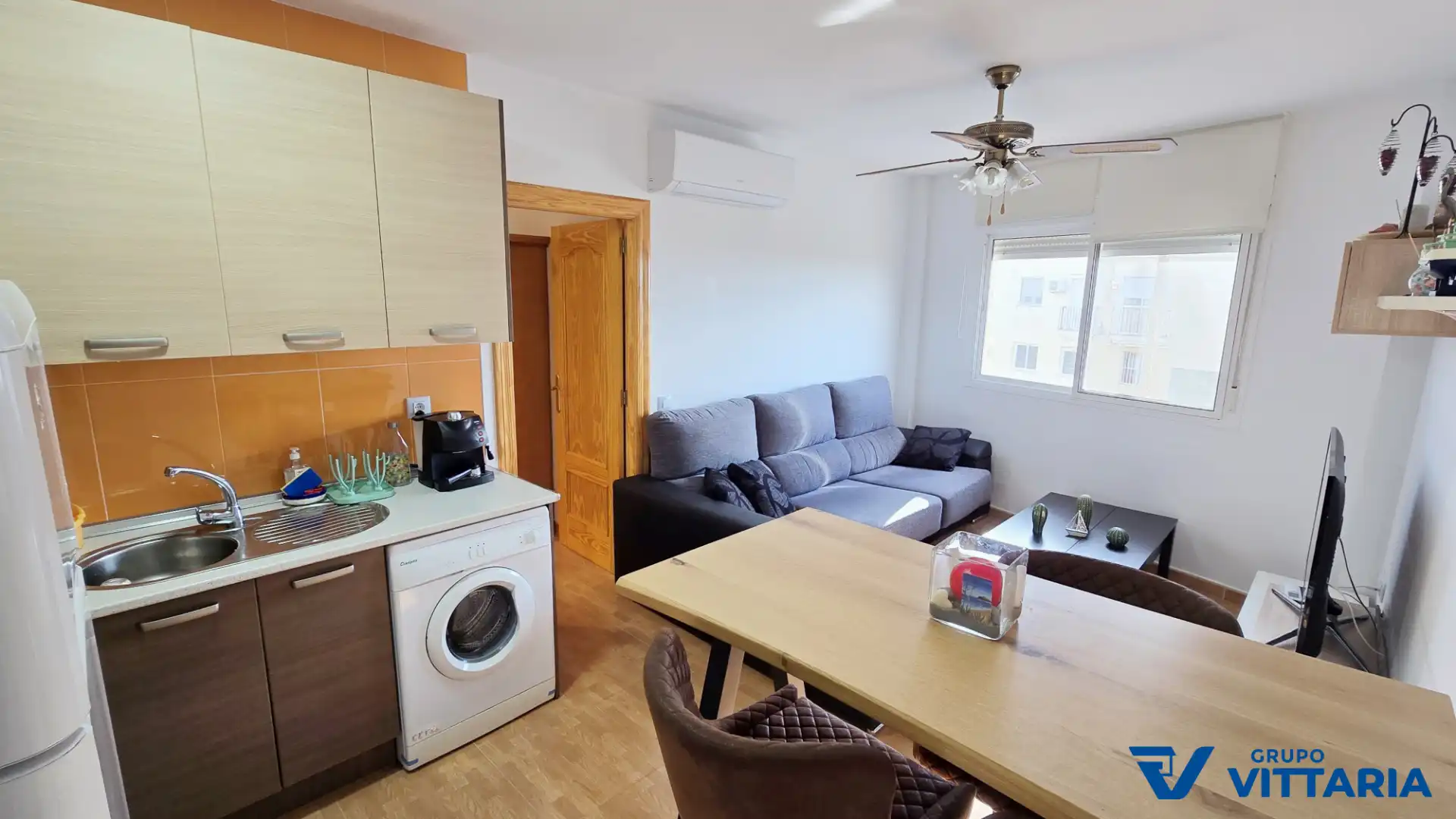 Living room of Flat for sale in Cabo de Gata  with Furnished