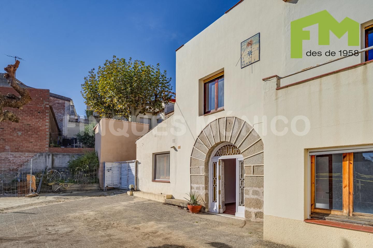 Exterior view of Country house for sale in Teià  with Heating, Private garden and Terrace