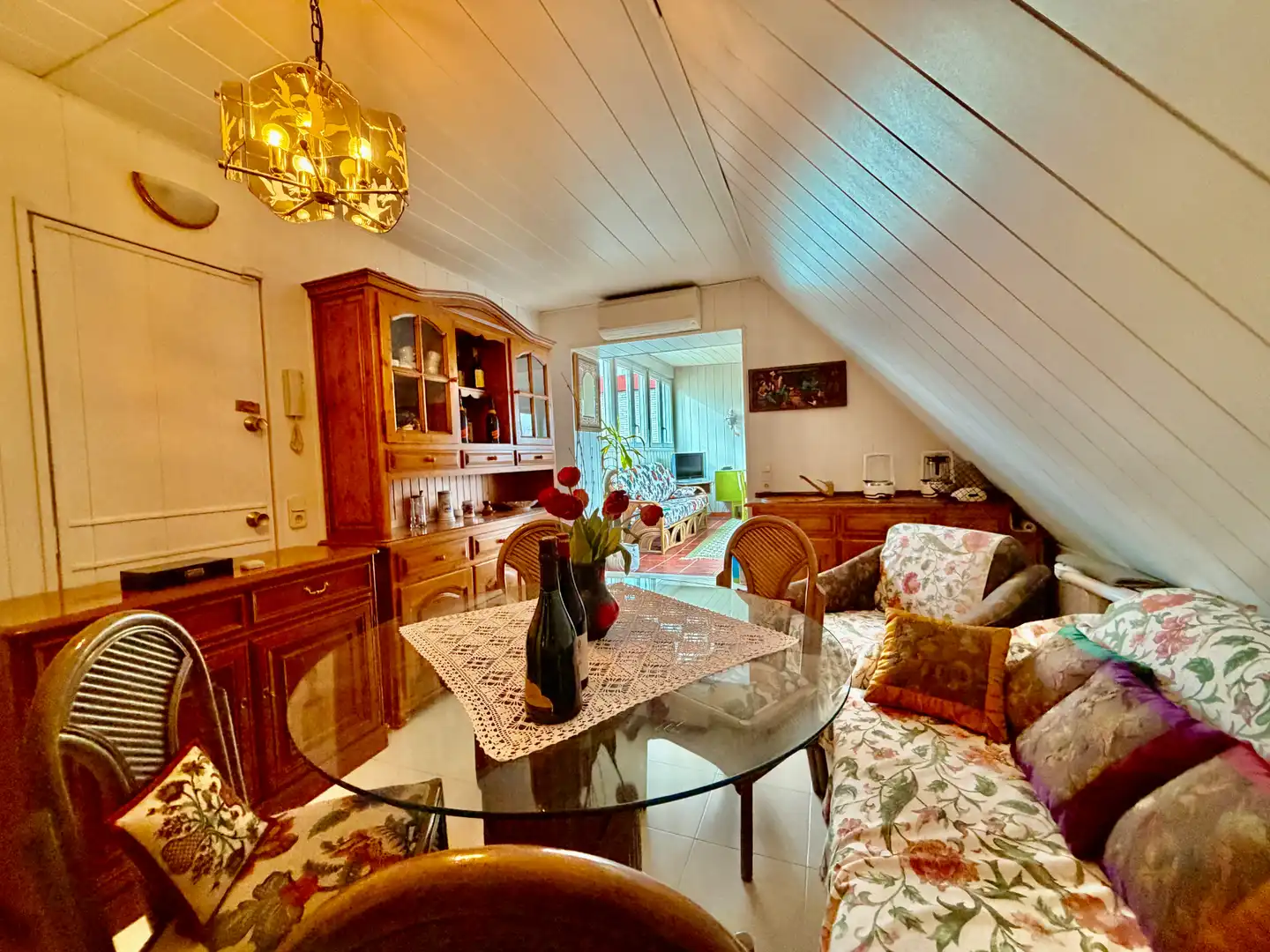 Comedor de Dúplex en venta en Leganés con Aire acondicionado, Calefacción y Jardín privado