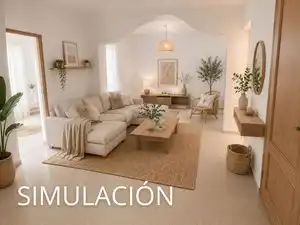 Sala d'estar de Pis en venda en Santa María de Guía de Gran Canaria amb Moblat