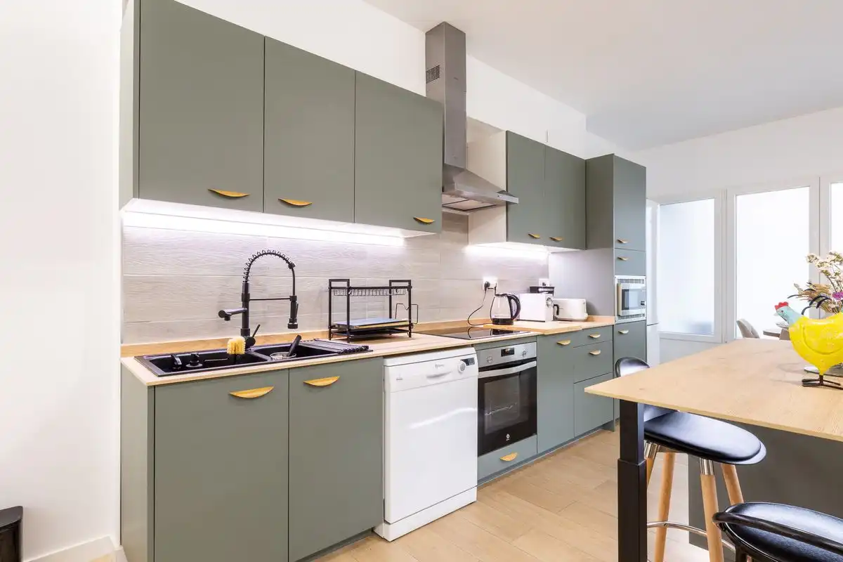 Cocina de Planta baja en venta en Valencia con Aire acondicionado, Calefacción y Terraza