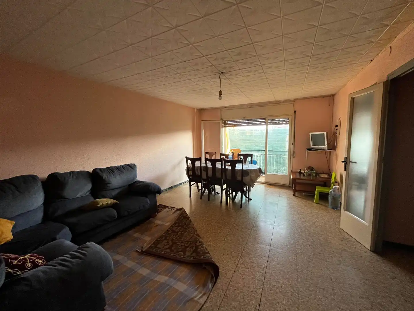 Living room of Attic for sale in Mataró