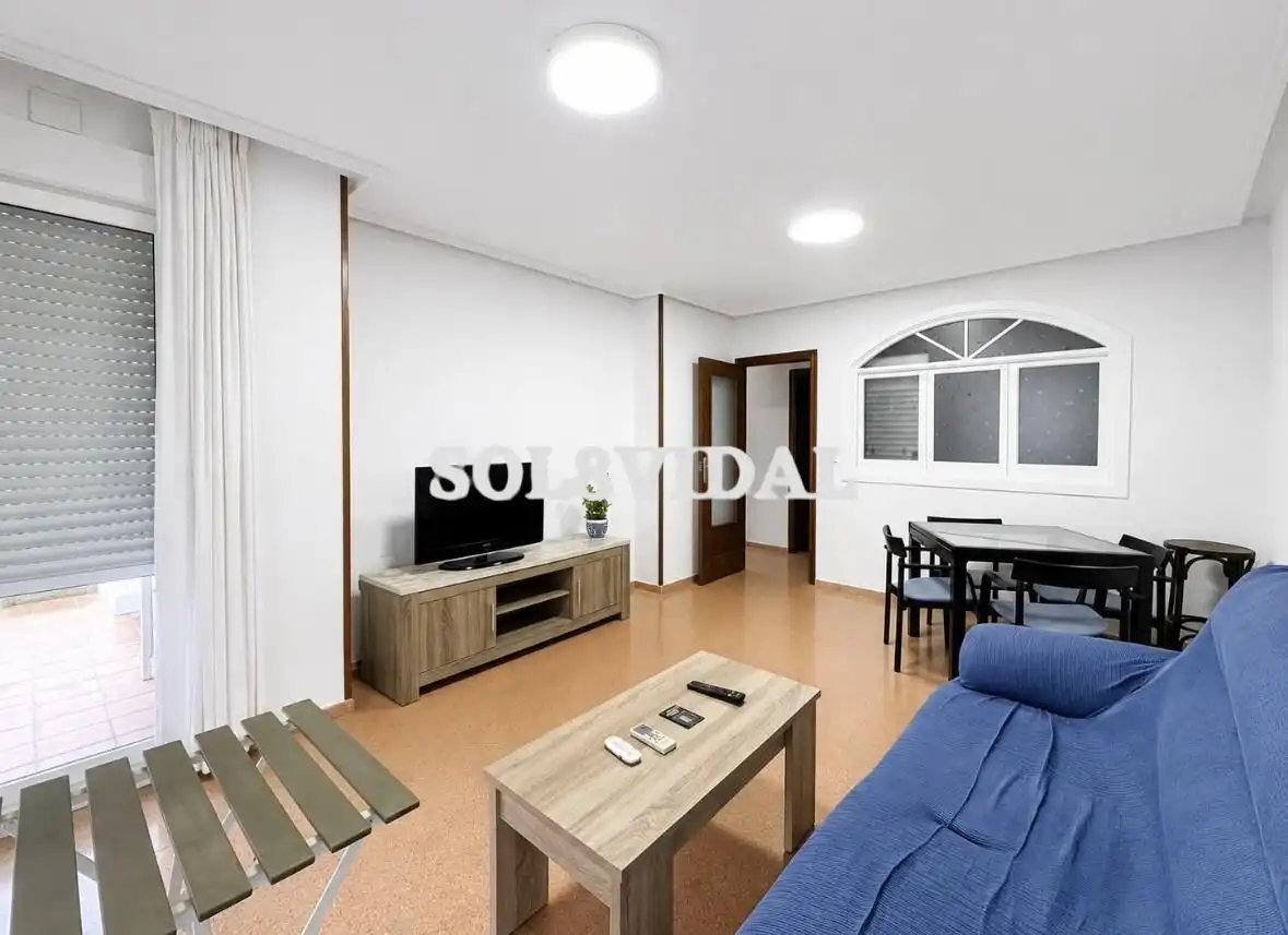 Sala de estar de Piso de alquiler en Orihuela con Calefacción, Amueblado y Balcón