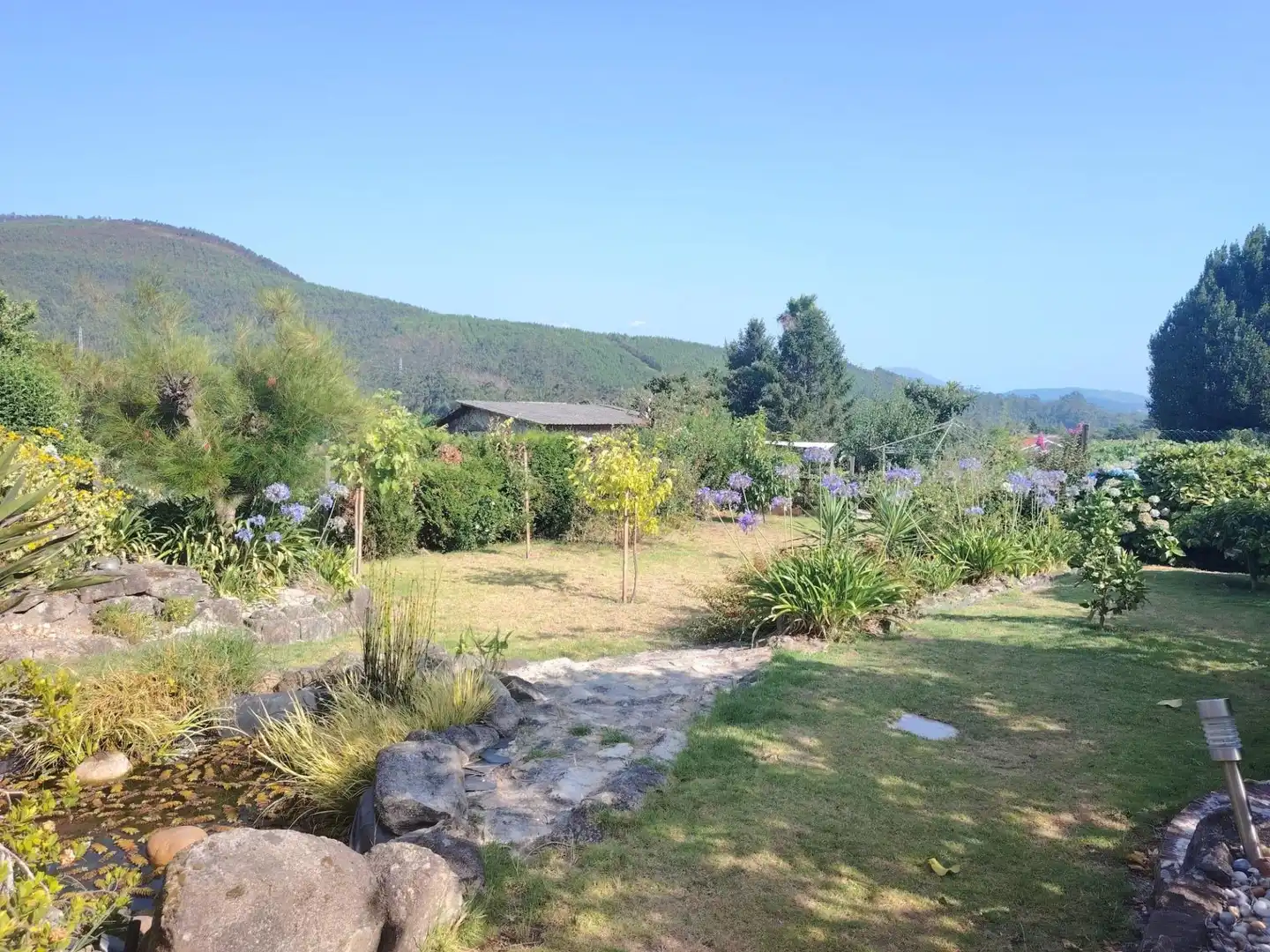 Jardí de Casa o xalet en venda en O Rosal   amb Terrassa, Piscina i Balcó