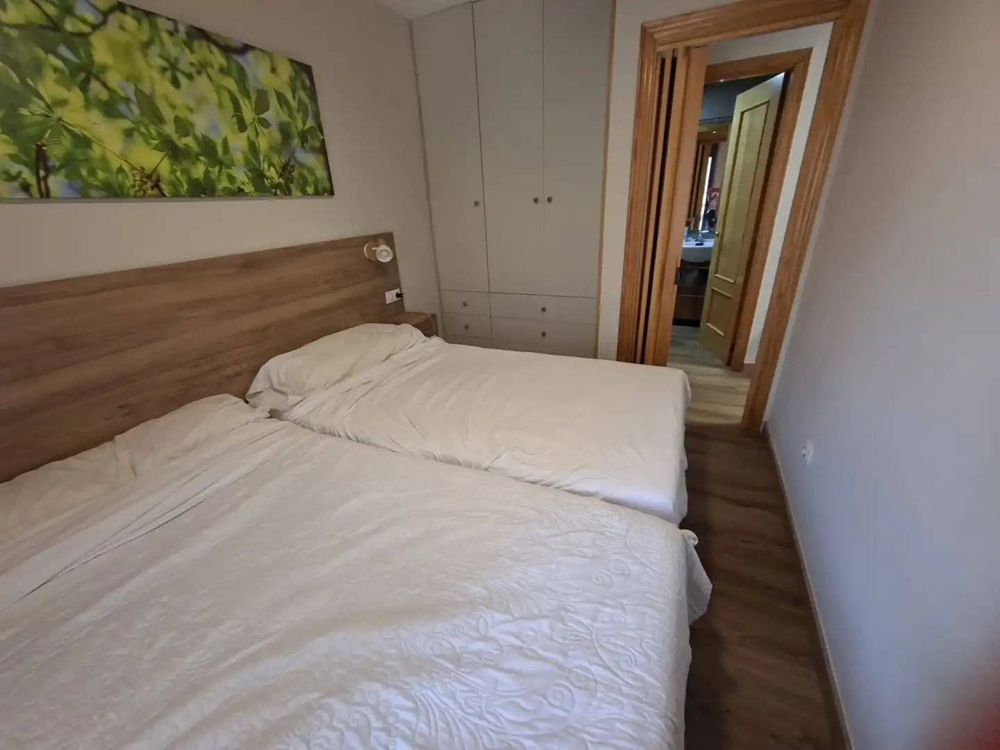Schlafzimmer von Wohnung zum Verkauf in Nules mit Klimaanlage, Parkett und Terrasse