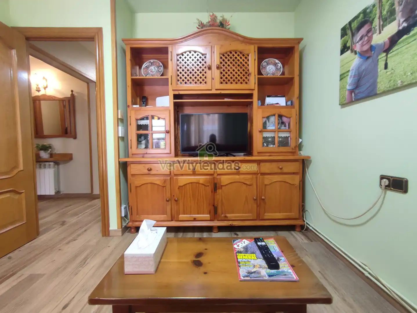 Wohnzimmer von Wohnung zum Verkauf in Viladecavalls mit Klimaanlage, Heizung und Terrasse