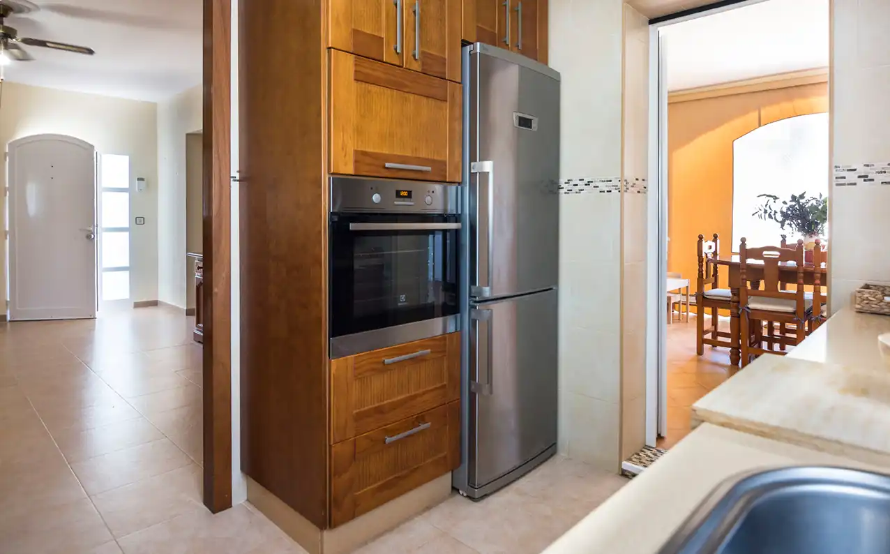 Cocina de Casa o chalet de alquiler en Chiclana de la Frontera con Piscina y Amueblado
