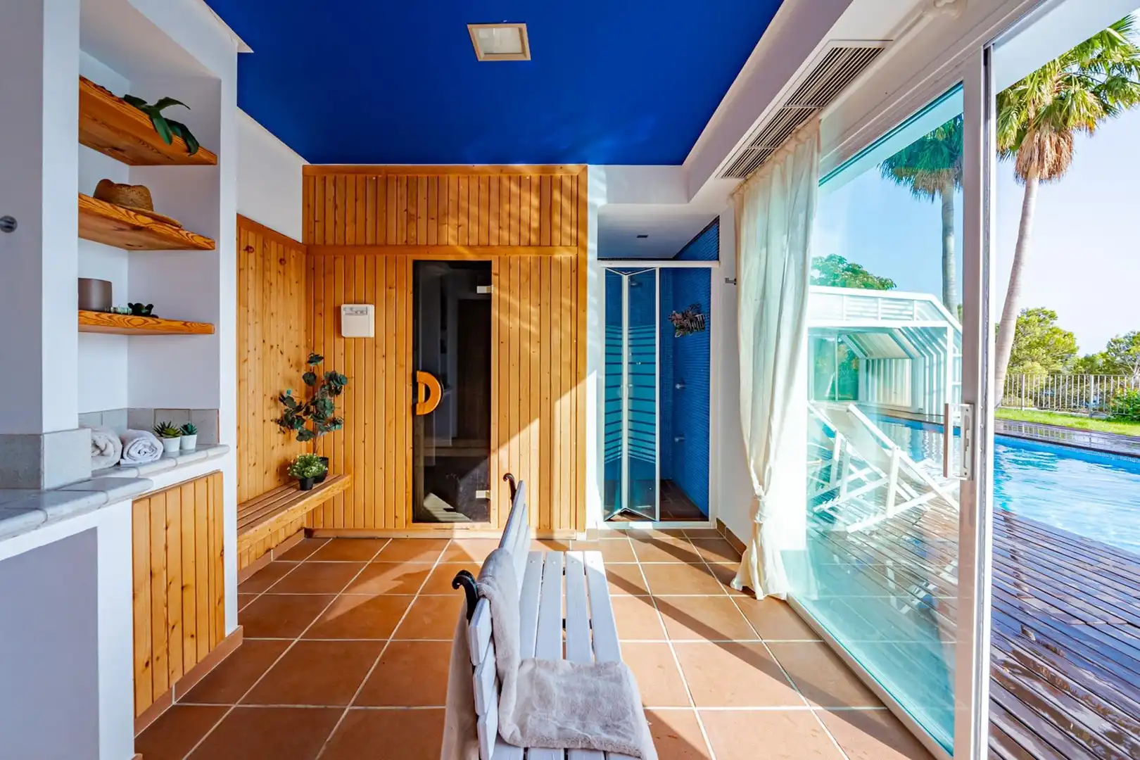 Terraza de Casa o chalet en venta en Altea con Aire acondicionado, Calefacción y Jardín privado