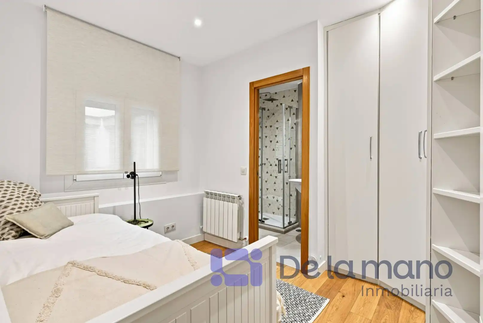 Bedroom of Flat for rent in Madrid  with Air Conditioner, Heating and Furnished