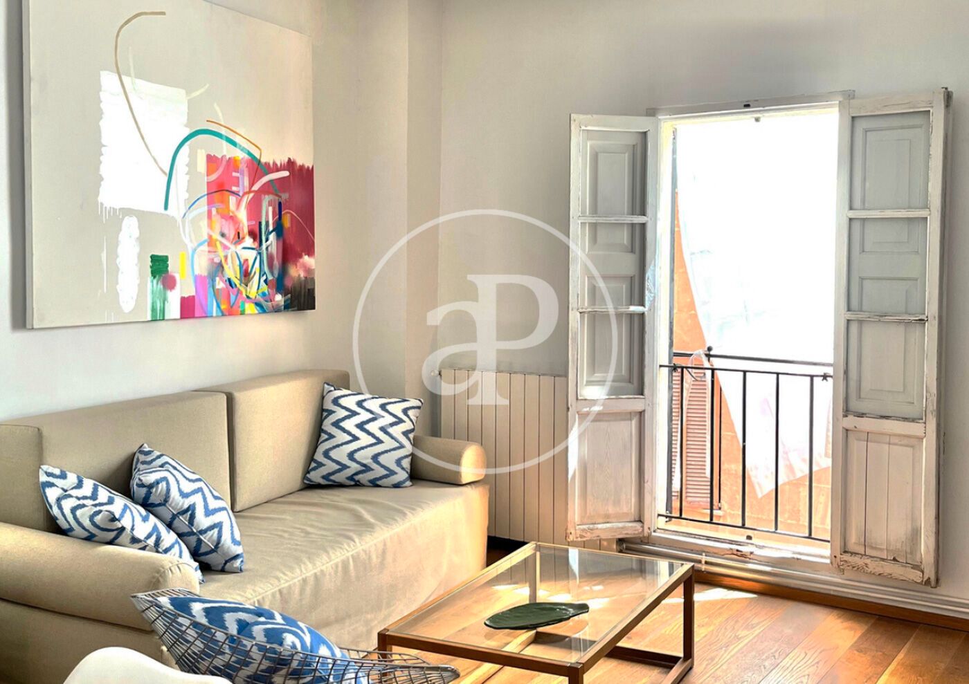 Living room of Flat to rent in  Palma de Mallorca  with Air Conditioner, Heating and Terrace