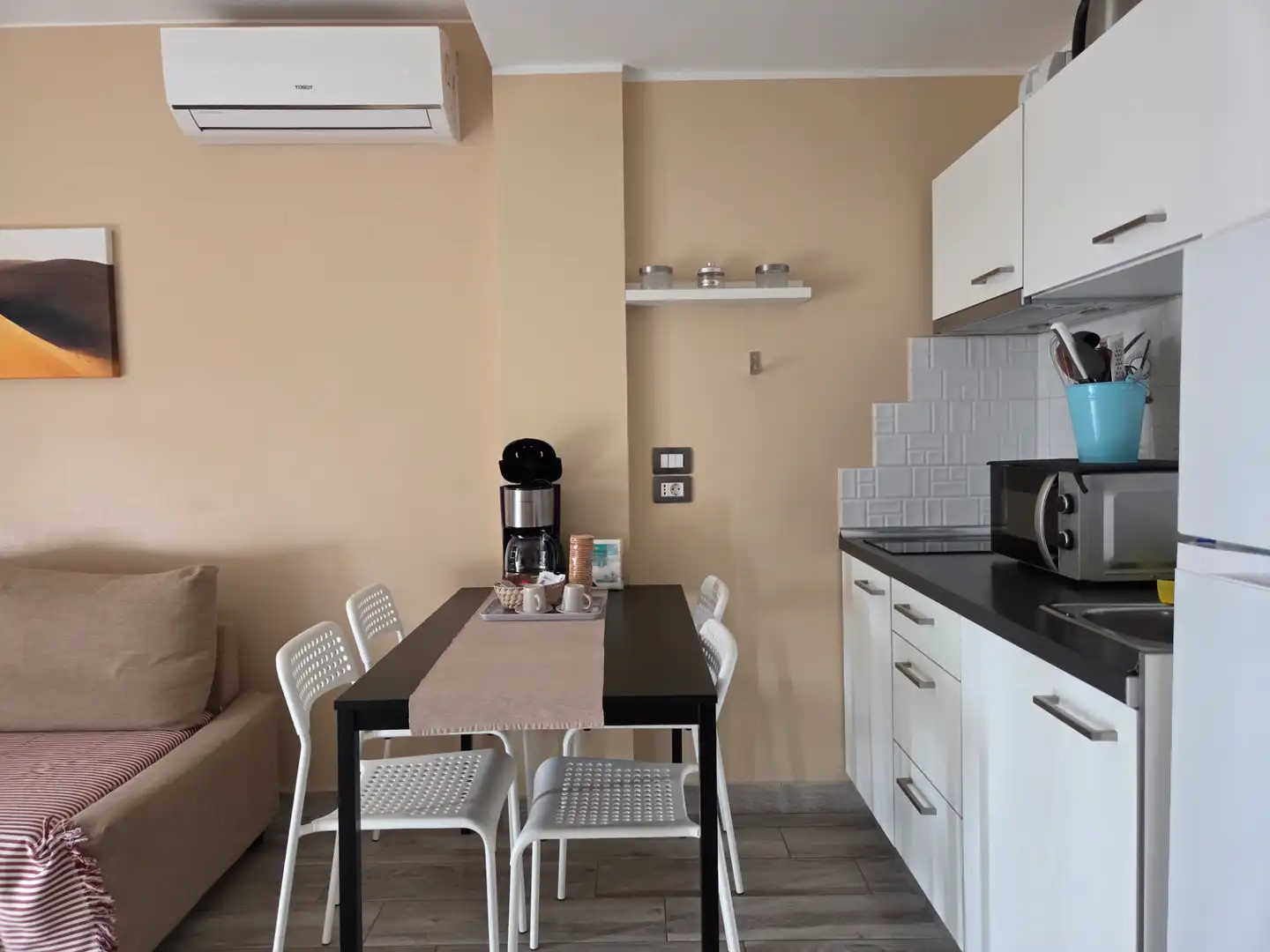Cocina de Apartamento en venta en San Bartolomé de Tirajana con Aire acondicionado, Amueblado y Lavadora
