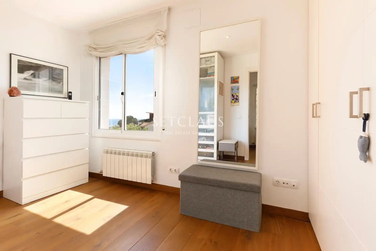 Bedroom of Houses for sale in El Masnou  with Air Conditioner, Heating and Terrace