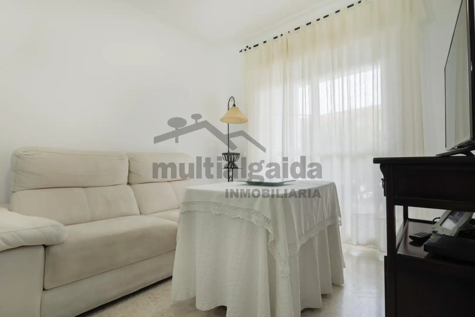 Sala de estar de Piso en venta en Sanlúcar de Barrameda con Aire acondicionado y Terraza