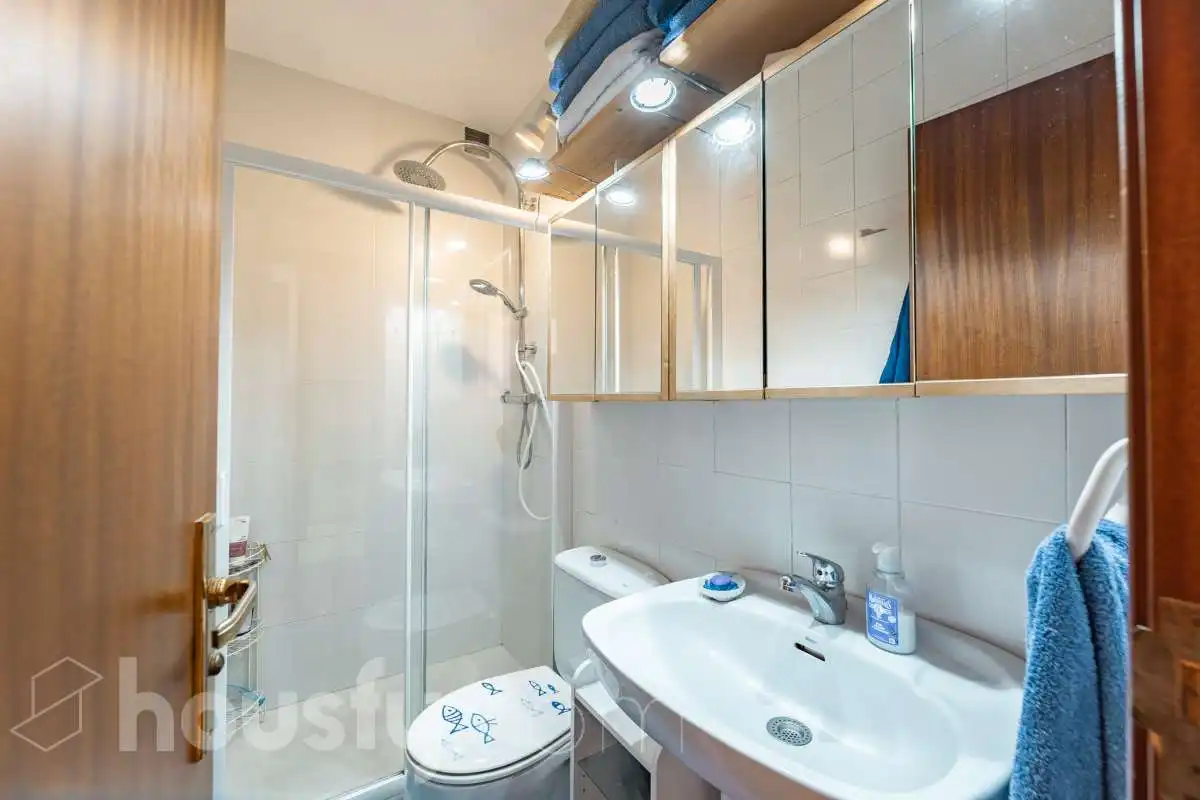 Baño de Casa o chalet en venta en Sant Cugat del Vallès con Calefacción, Jardín privado y Parquet