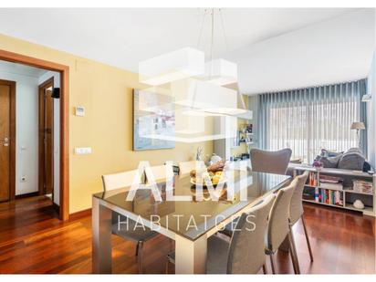 Dining room of Flat for sale in  Barcelona Capital  with Air Conditioner and Balcony