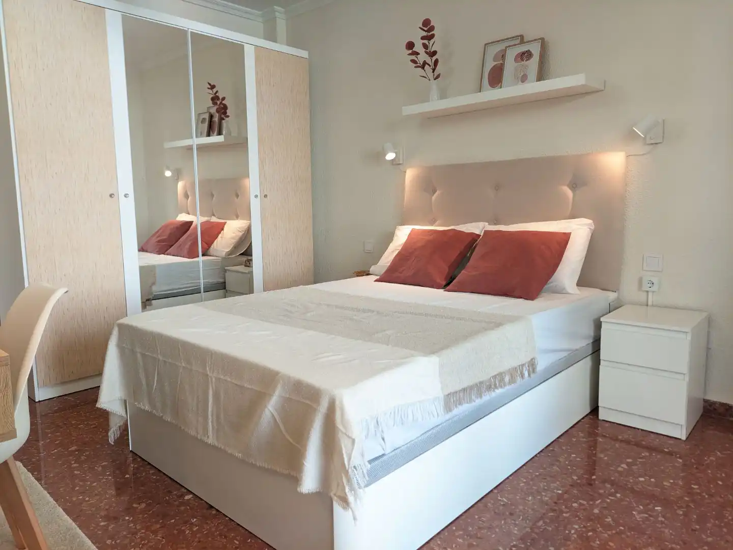 Schlafzimmer von Wohnung zur untervermieten in Poble Nou