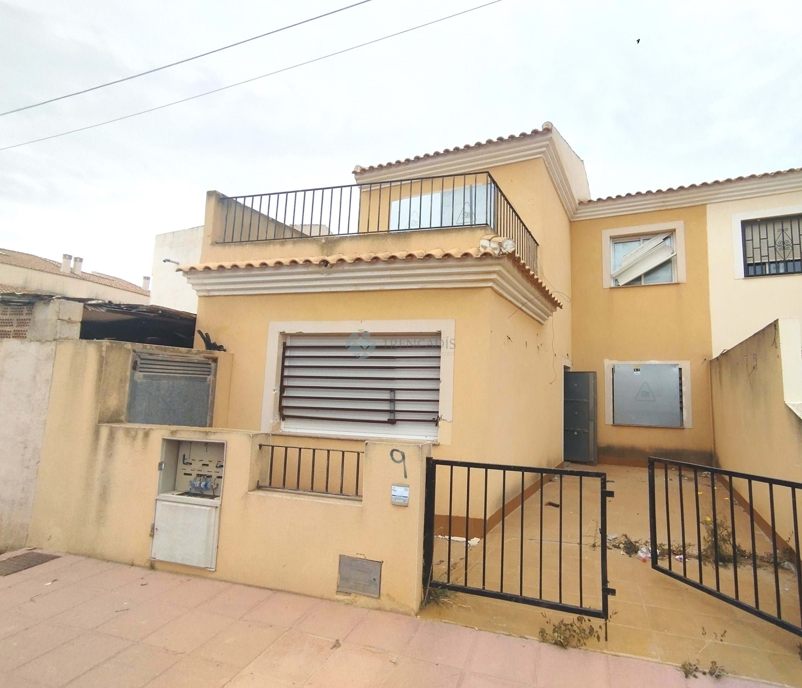 Exterior view of Single-family semi-detached for sale in Torre-Pacheco