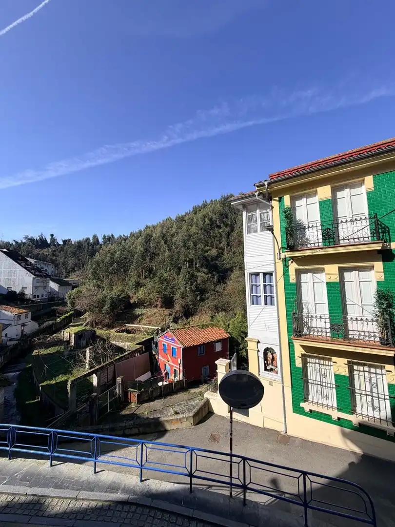 Exterior view of Flat for sale in Cudillero  with Terrace and Swimming Pool