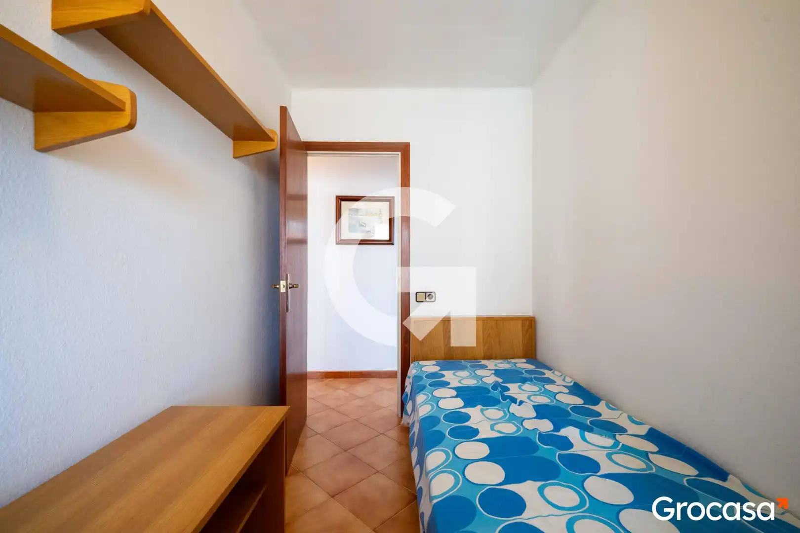 Bedroom of Flat for sale in Mataró  with Oven and Balcony