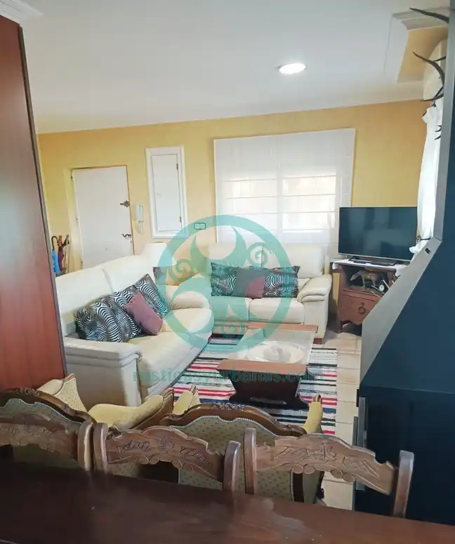 Sala de estar de Casa o chalet en venta en Casar de Cáceres con Aire acondicionado, Calefacción y Jardín privado