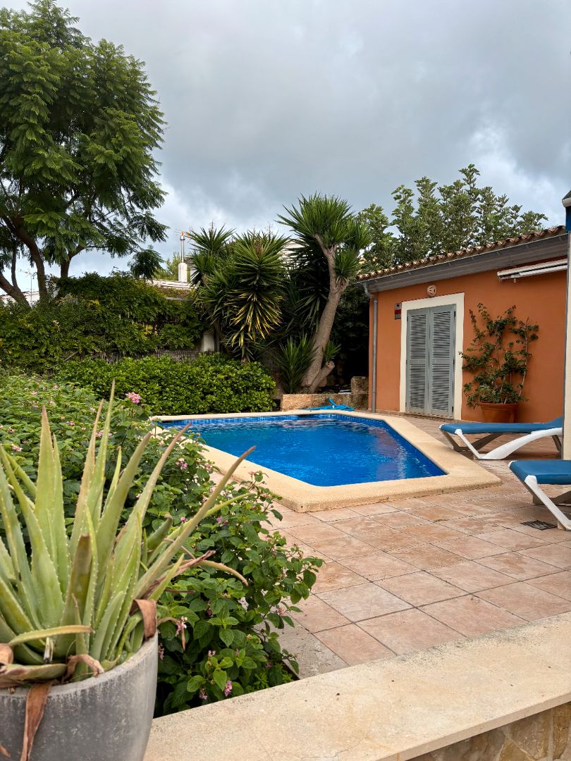 Swimming pool of House or chalet to rent in Alcúdia  with Air Conditioner, Heating and Private garden