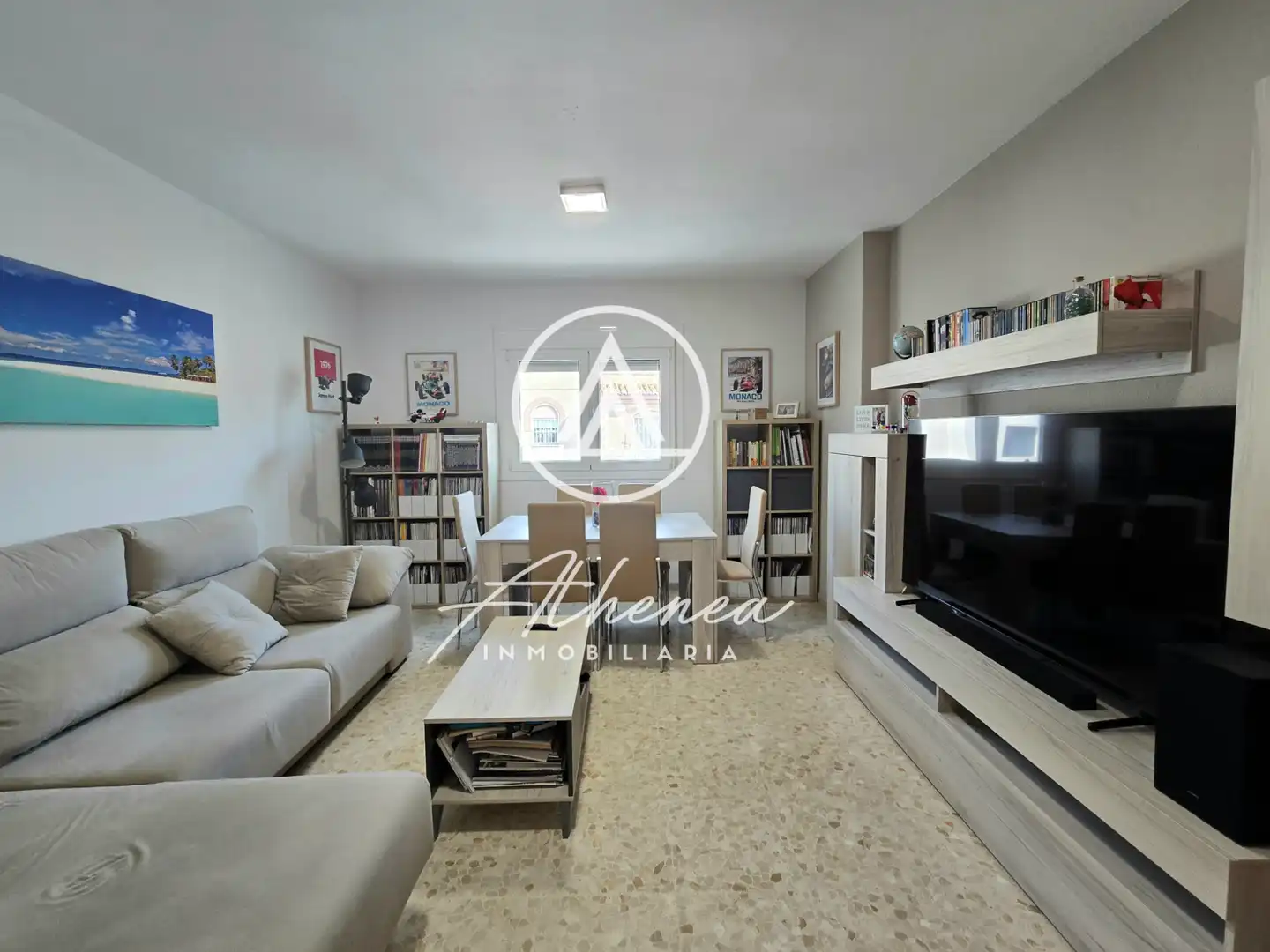 Living room of Detached homes for sale in Roquetas de Mar  with Air Conditioner, Heating and Terrace