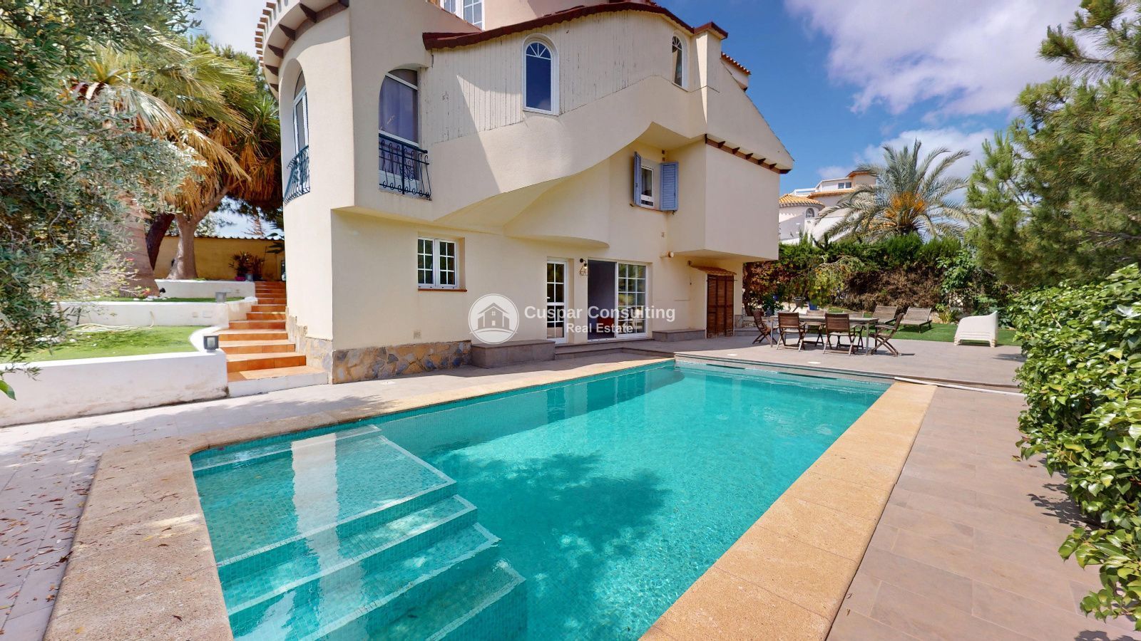 Exterior view of House or chalet for sale in Orihuela  with Air Conditioner, Terrace and Swimming Pool