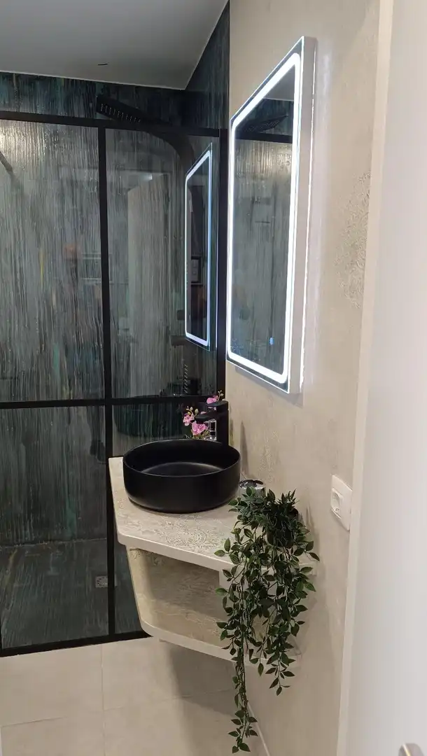 Badezimmer von Wohnungen zum Verkauf in San Bartolomé de Tirajana mit Klimaanlage, Möbliert und Balkon