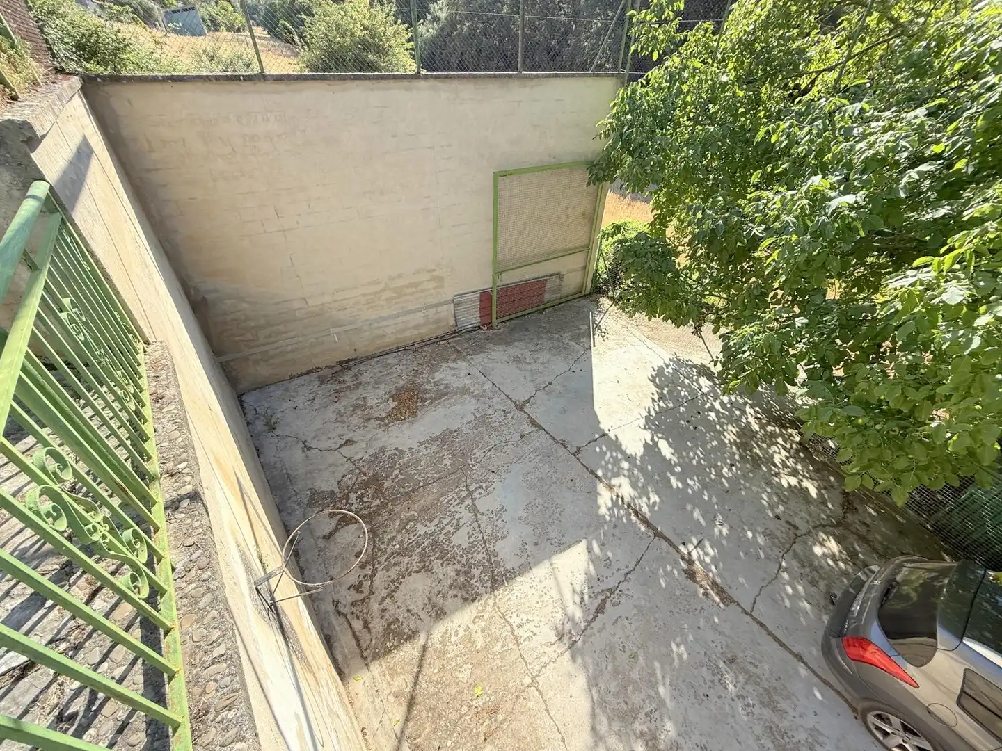Parking of Country homes for sale in Valle de Yerri / Deierri  with Private garden and Swimming Pool