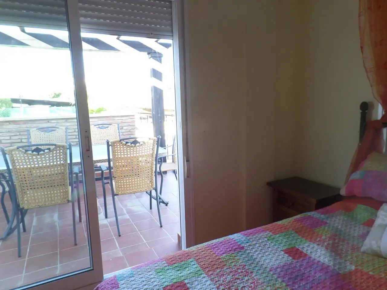 Schlafzimmer von Maisonette zur Miete in Vera mit Klimaanlage, Heizung und Privatgarten