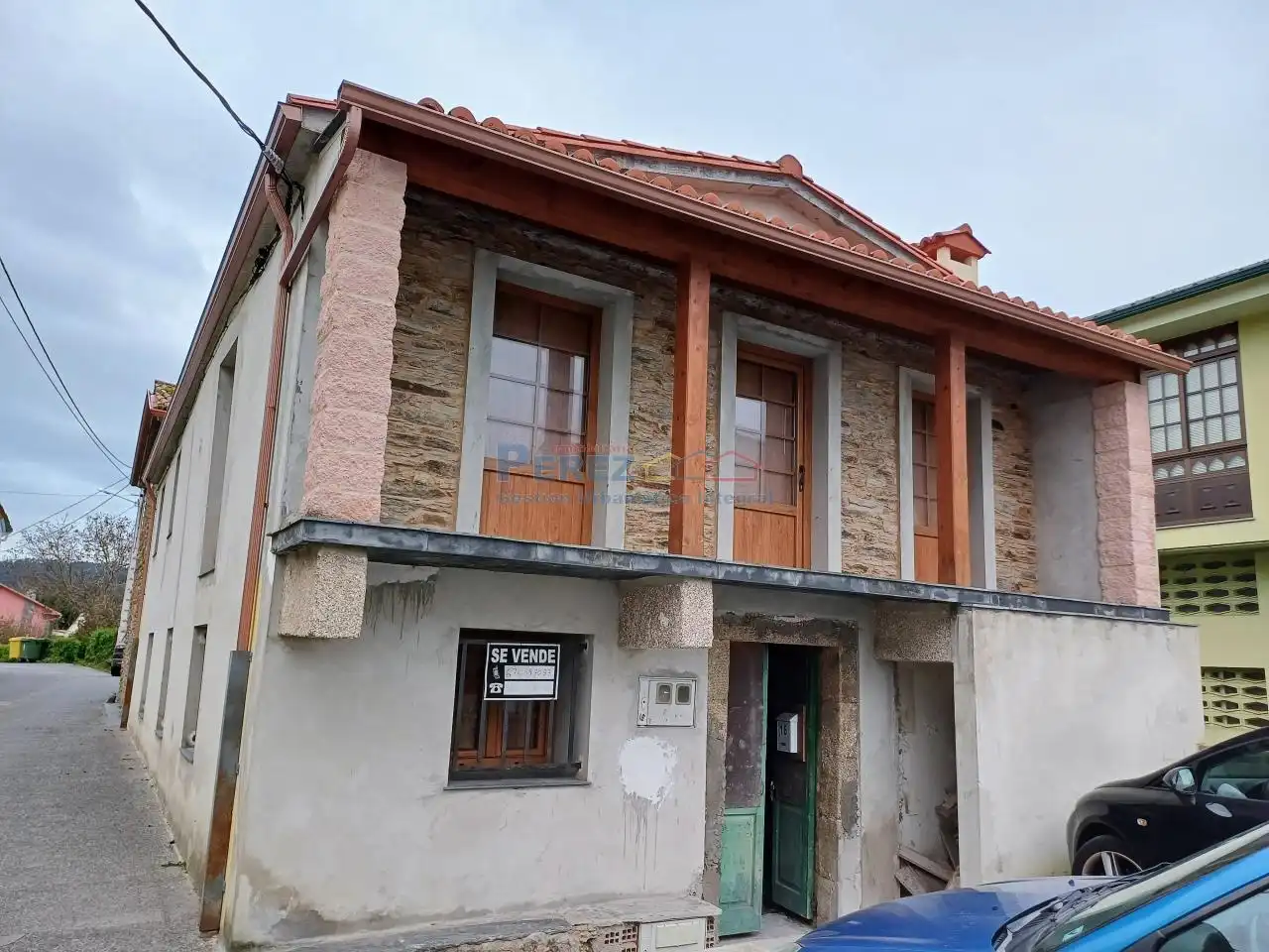 Vista exterior de Finca rústica en venta en Fene con Balcón