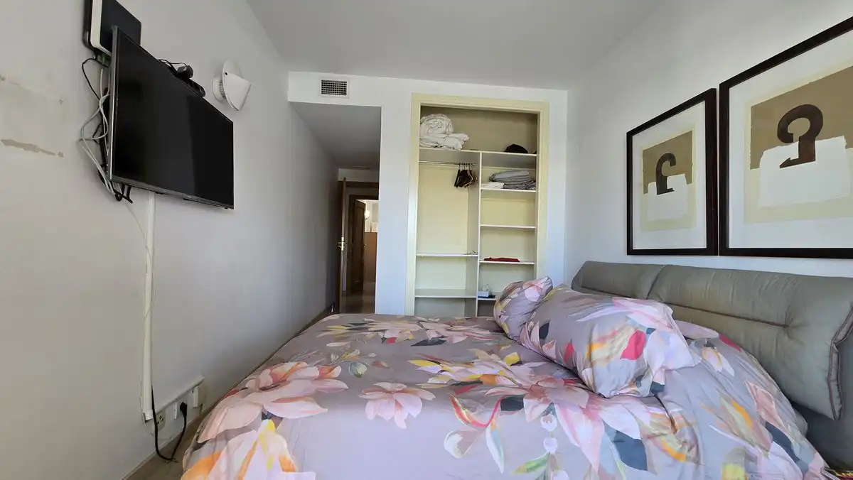 Bedroom of Apartments for rent in Marbella  with Air Conditioner, Terrace and Community pool