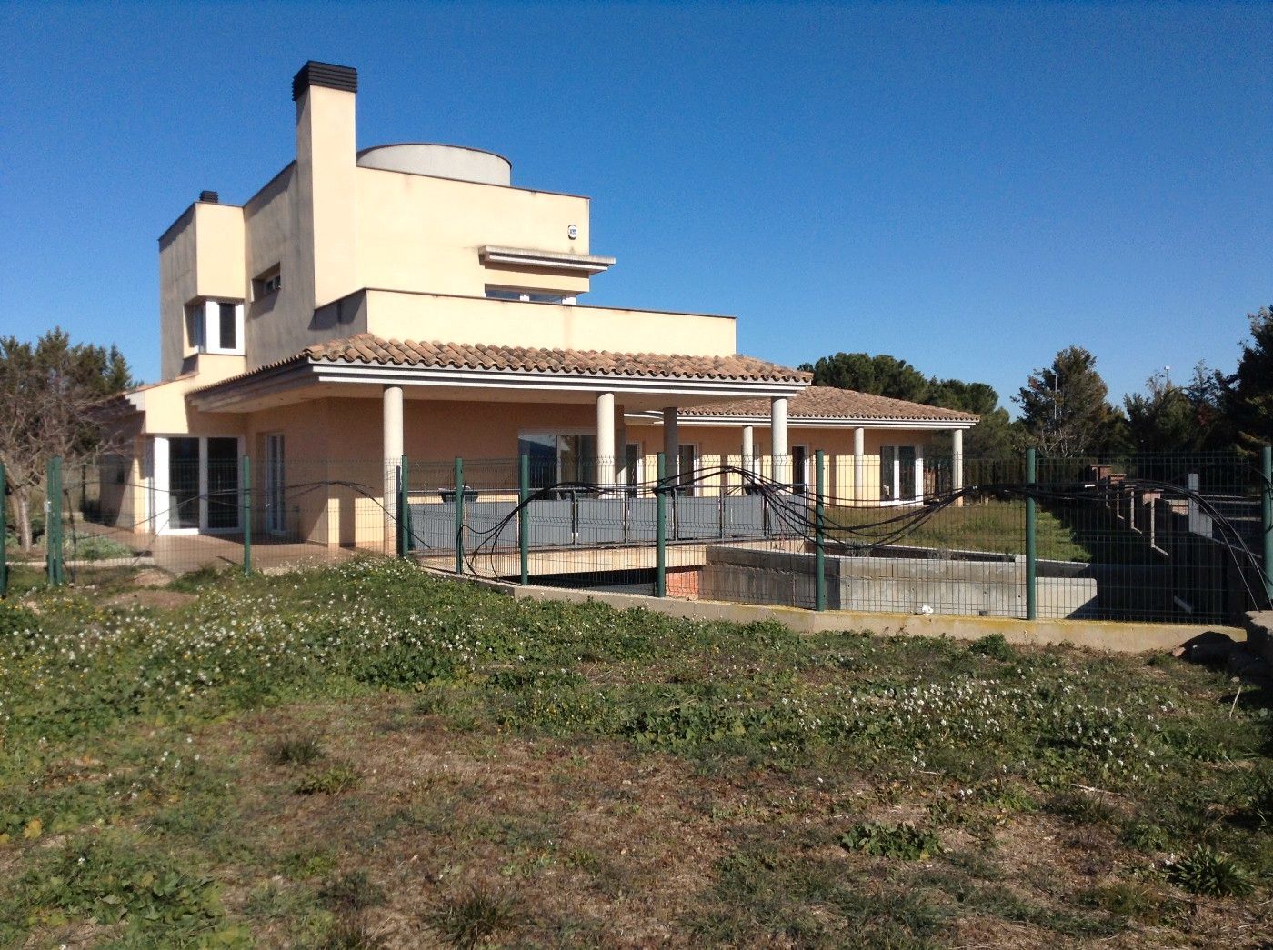 Exterior view of House or chalet for sale in Igualada  with Air Conditioner, Heating and Private garden