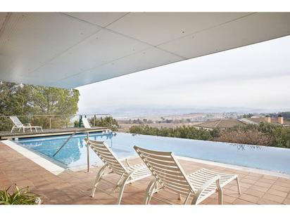 Swimming pool of House or chalet for sale in Sant Fruitós de Bages  with Air Conditioner, Heating and Private garden