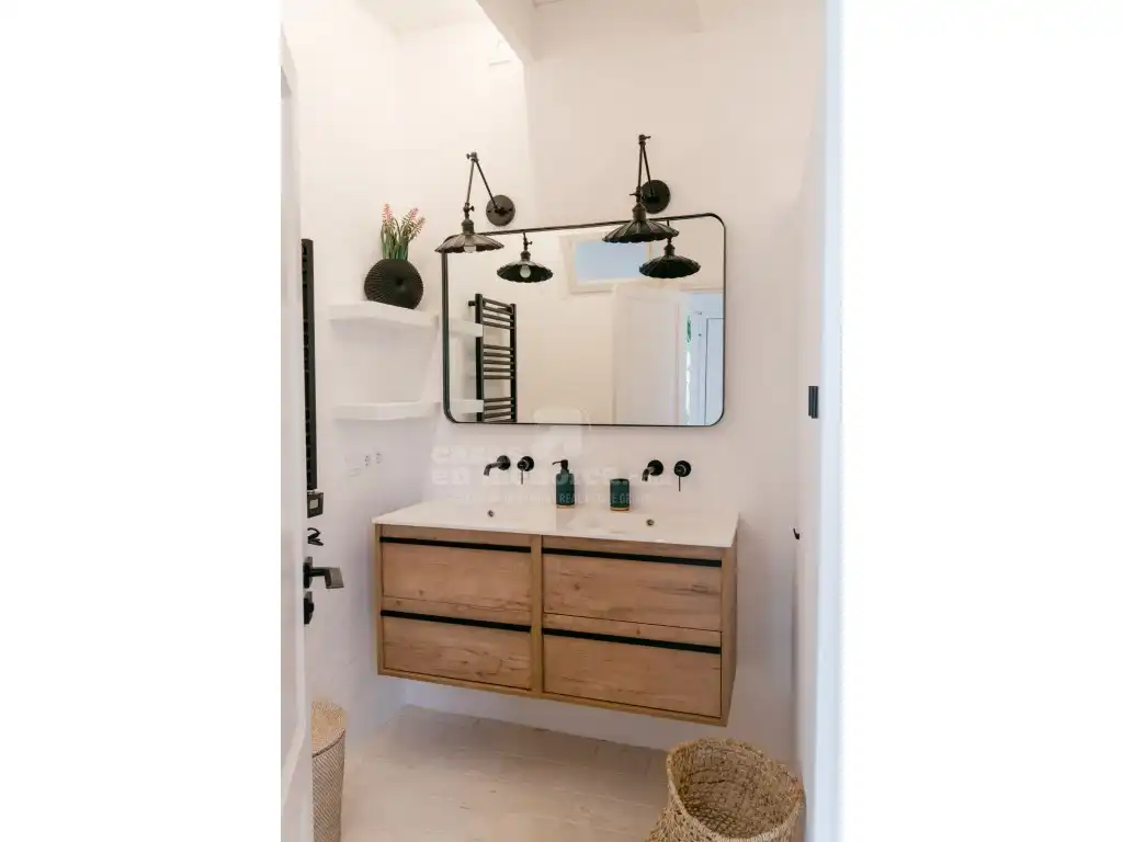 Baño de Casa o chalet en venta en Es Castell con Aire acondicionado, Calefacción y Jardín privado