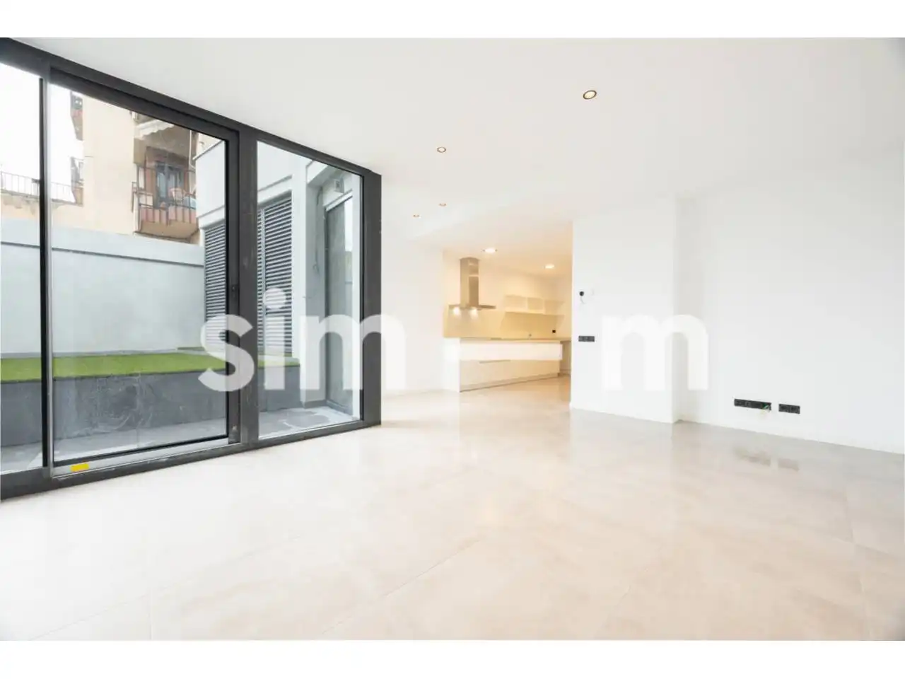 Sala de estar de Piso en venta en Sant Julià de Vilatorta con Calefacción y Terraza