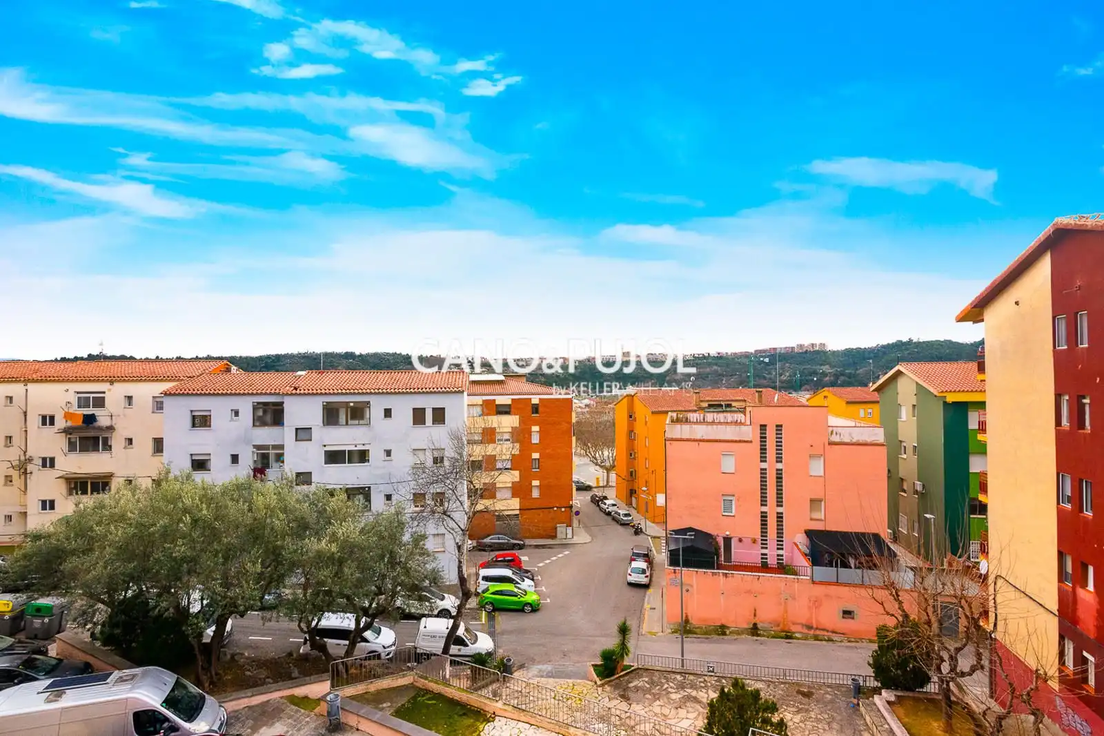 Vista exterior de Piso en venta en Olesa de Montserrat con Terraza