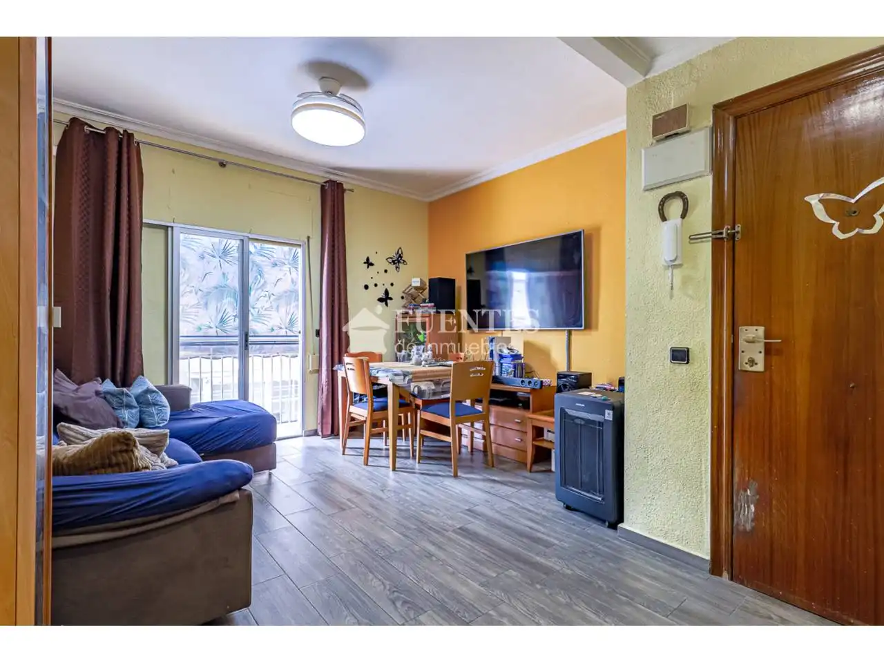 Living room of Flat for sale in Alicante / Alacant  with Air Conditioner, Storage room and Balcony
