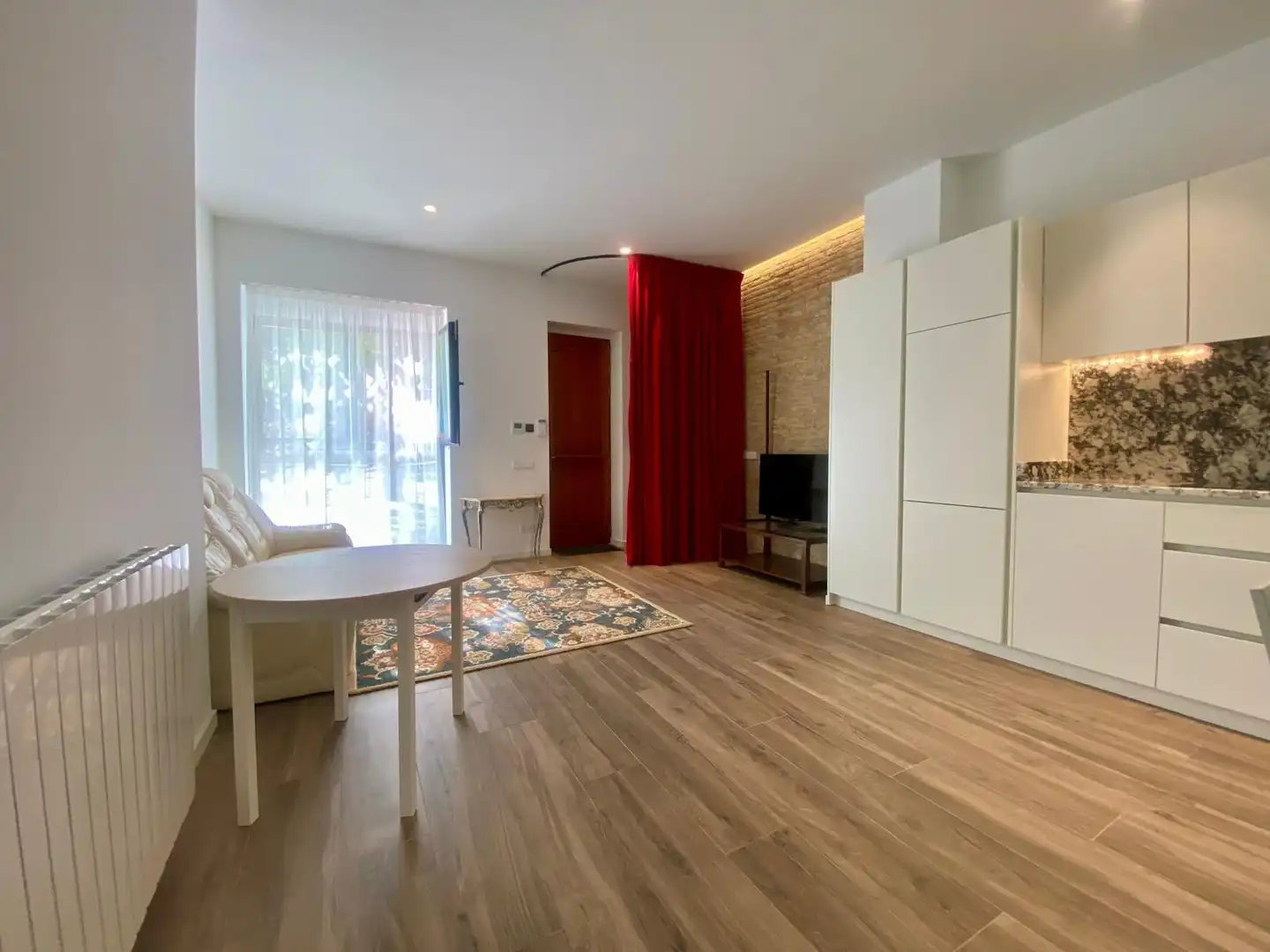 Wohnzimmer von Erdgeschoss zum Verkauf in Valencia mit Klimaanlage, Heizung und Terrasse