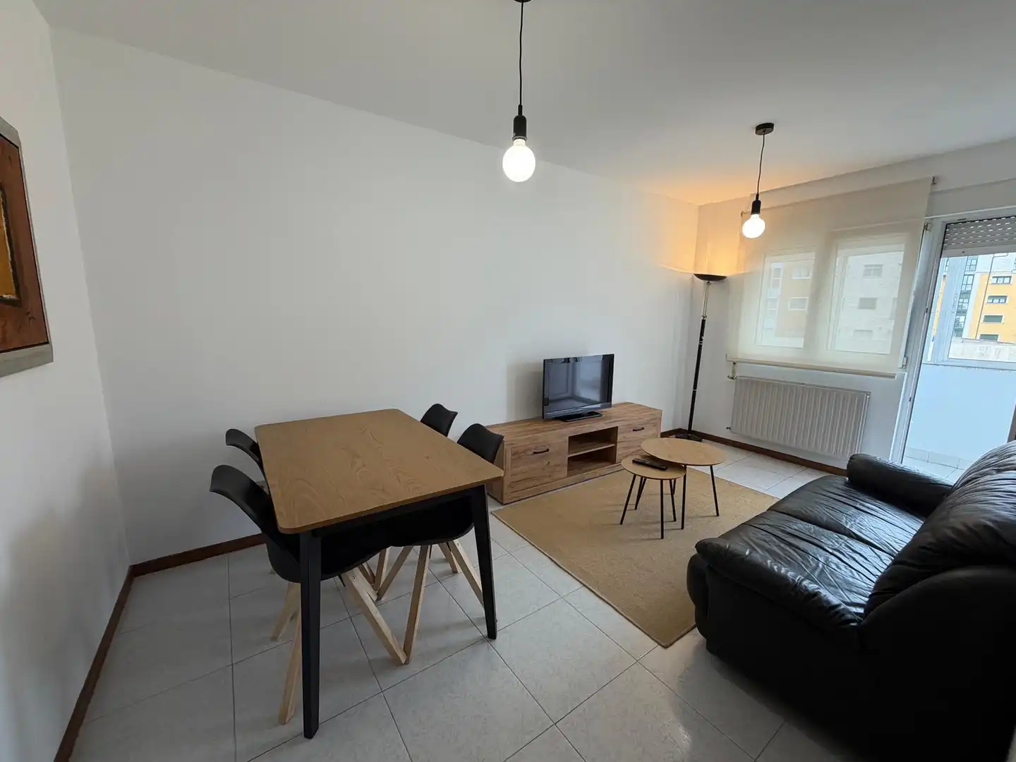 Living room of Flat for rent in Lugo  with Heating, Storage room and Furnished
