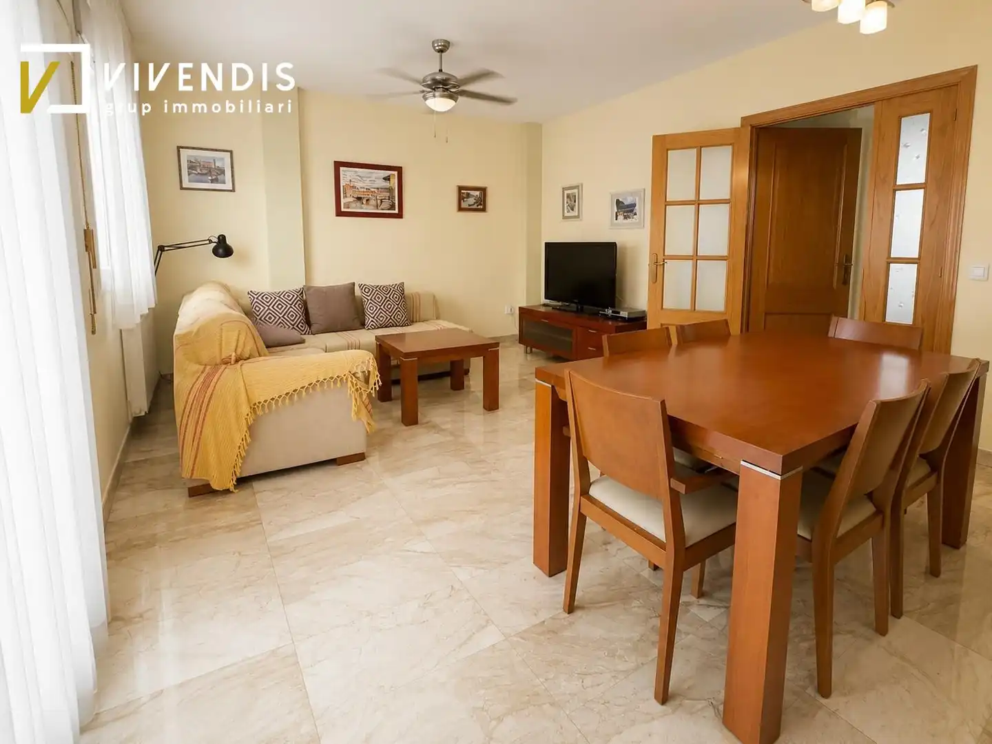Living room of Houses for sale in Torrefarrera  with Heating and Terrace